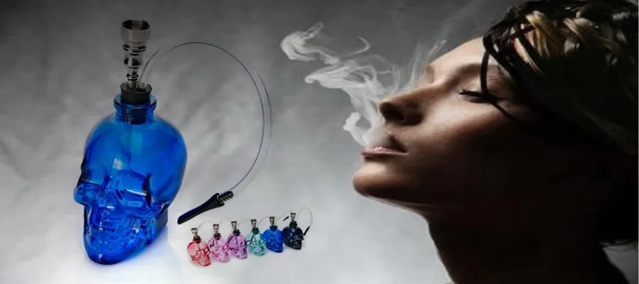 New-Dual-Purpose-Smoke-Pipe-Water-Smoking-Pipe-  Shisha-Hookah-Bicirculation-Filter-Cigarette-Holder-Glass-Skull_conew1